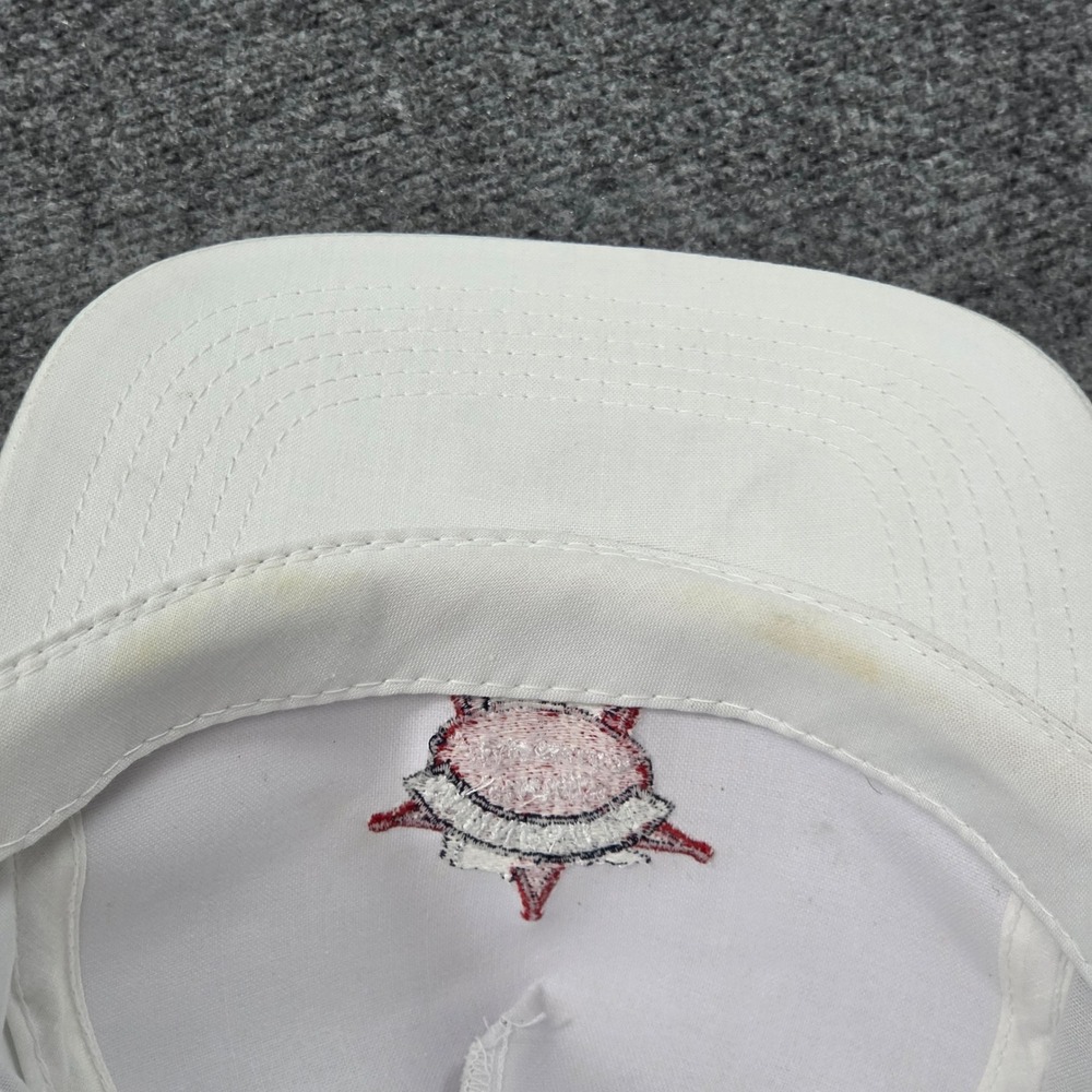 Vintage Minnesota Sheriffs Association Hat White Rope Cap 90s Law Enforcement - Picture 6 of 8